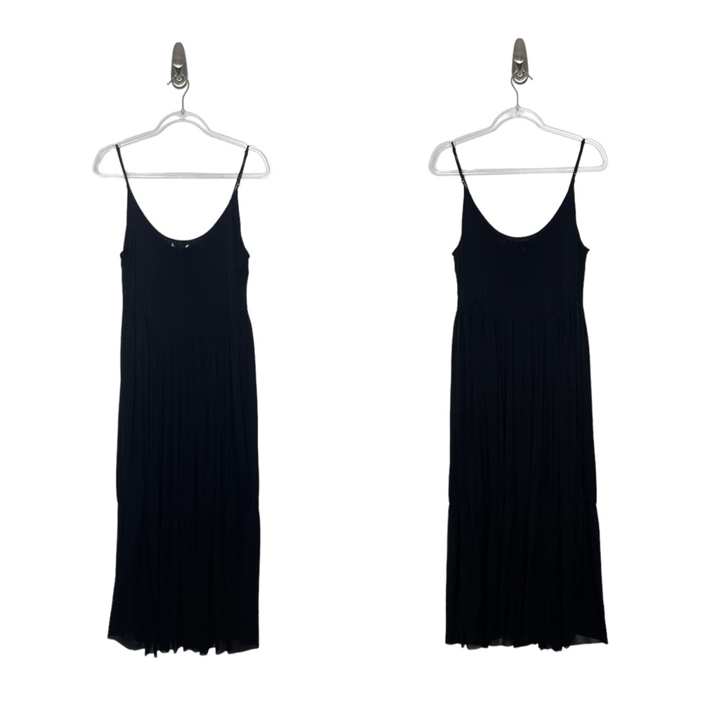 Vince | NWT Gathered Camisole Dress in Black XL
